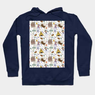 Midsommar Repeat Pattern #4 Hoodie